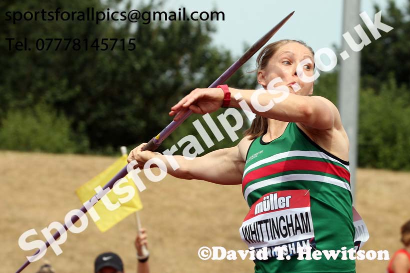 Womens javelin, Muller British Championships, Alexander Stadium, Birmingham. Photo: David T. Hewitson/Sports for All Pics